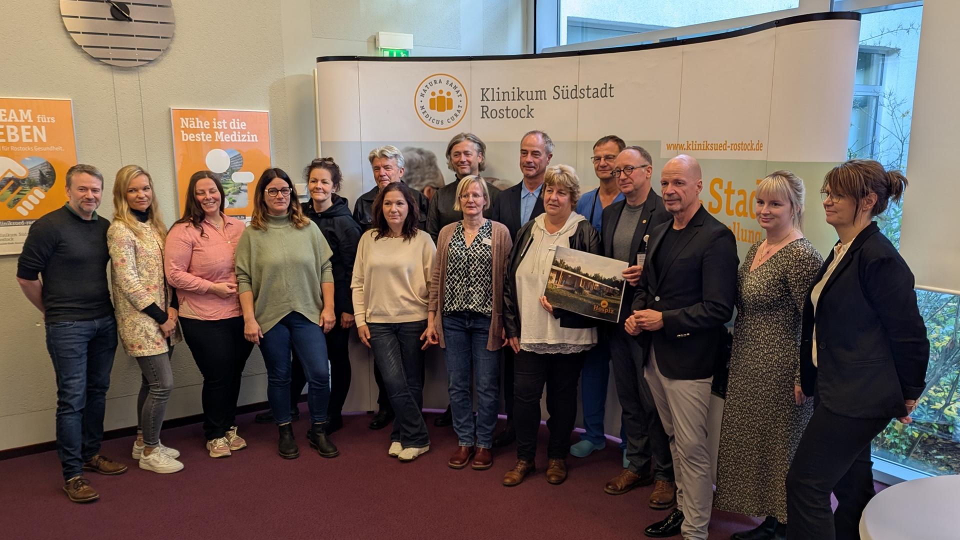 Neubau für Hospiz am Rostocker Südstadtklinikum geplant