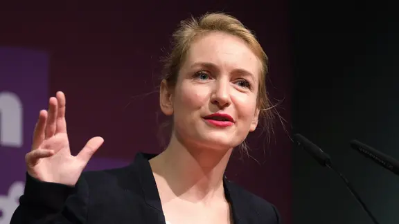 Ines Schwerdtner, Bundesvorsitzende der Linken