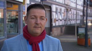 Porträtfoto des Göttinger Landrats Marcel Riethig (SPD).