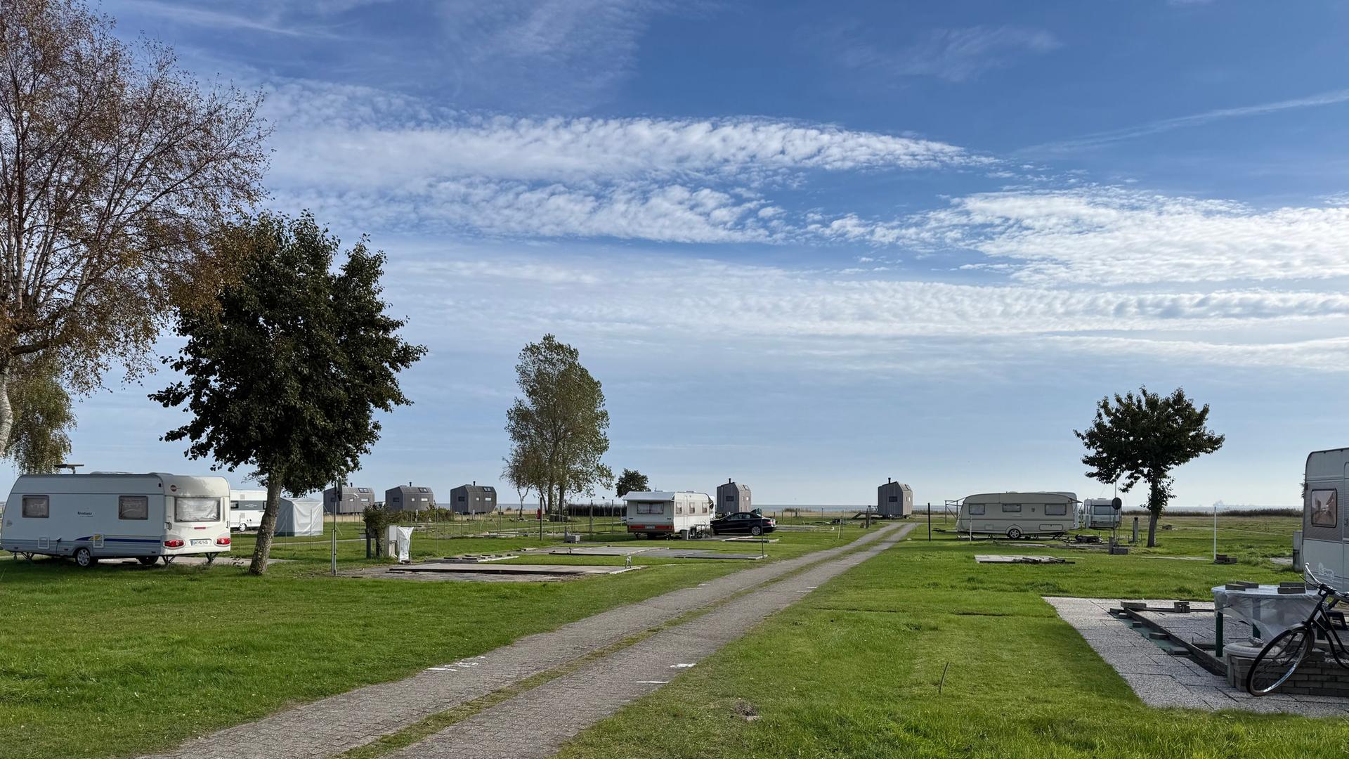 Saisonende auf dem Campingplatz Schillig. | NDR, Thees Jagels