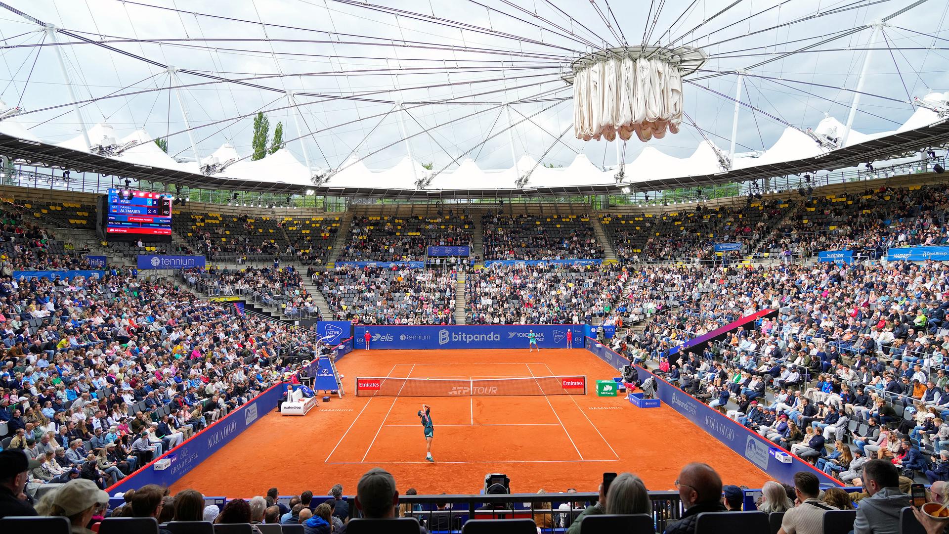 Tennis am Rothenbaum: Begeisterung auch ohne Topstars Zverev und Rune