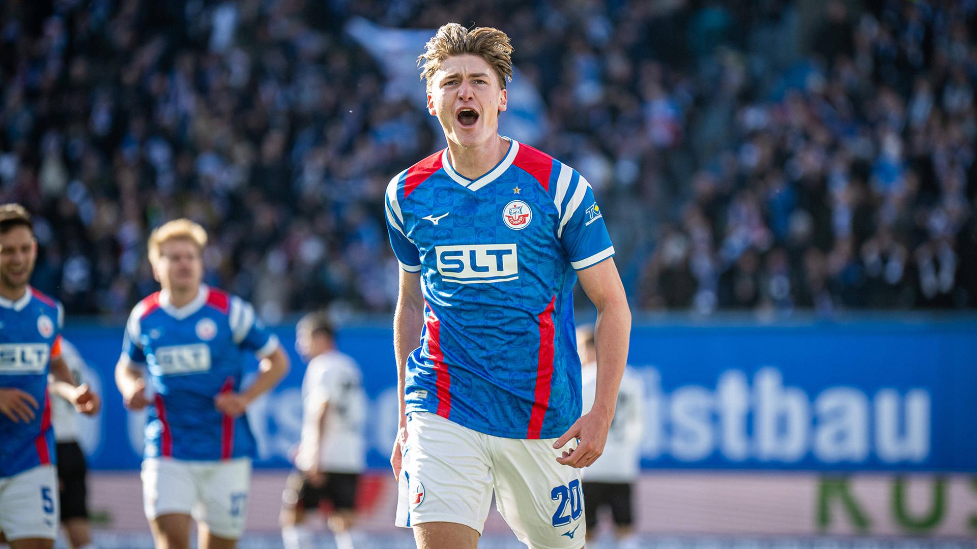 3. Liga: Torjäger Naderi verlässt Hansa Rostock für Rekordablösesumme