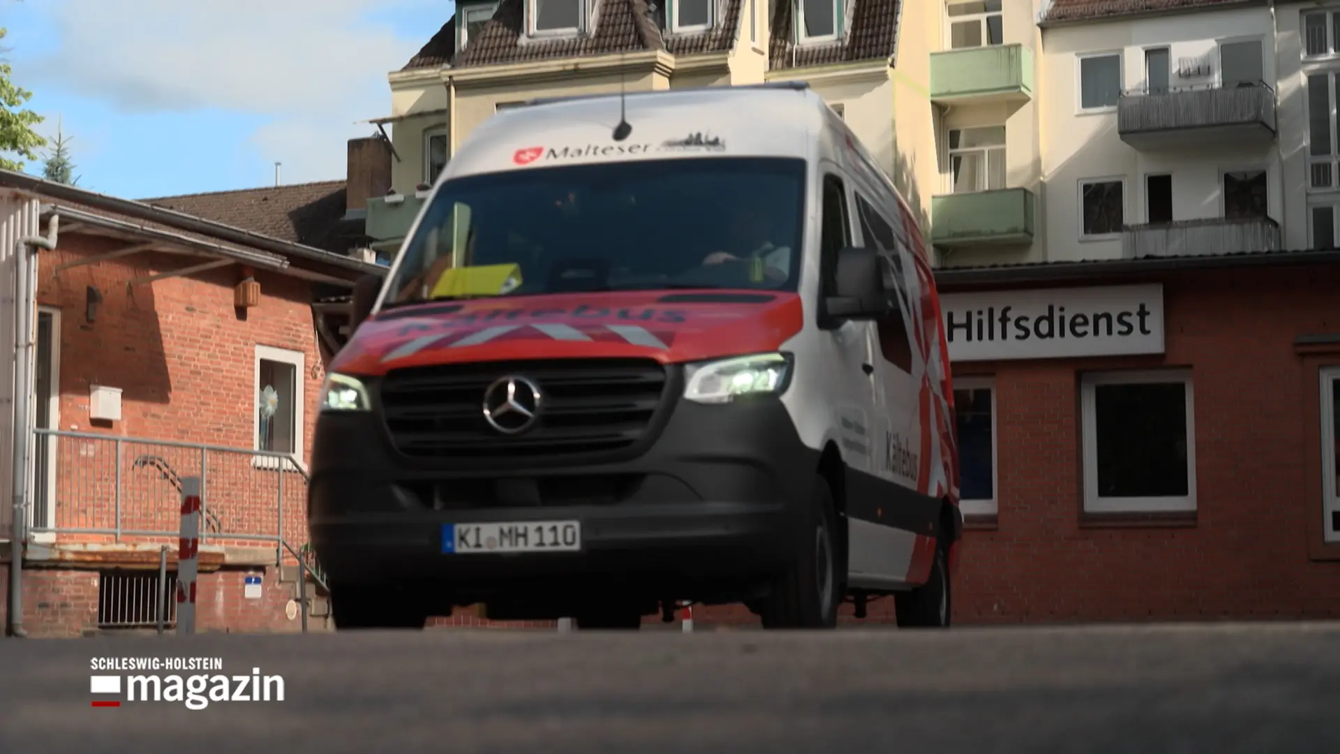 Der Kieler Kältebus fährt auch im Sommer
