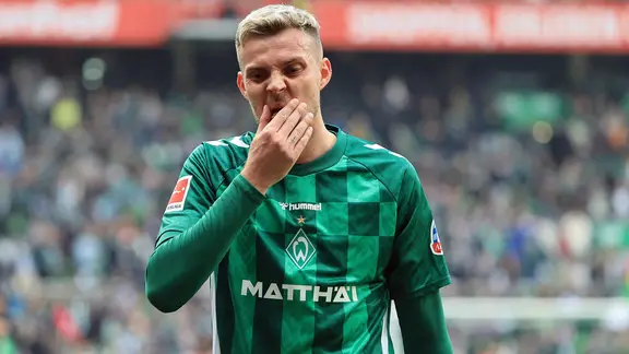 Werder Bremens Marvin Ducksch 
