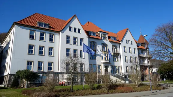 Außenansicht des Instituts für Weltwirtschaft in Kiel