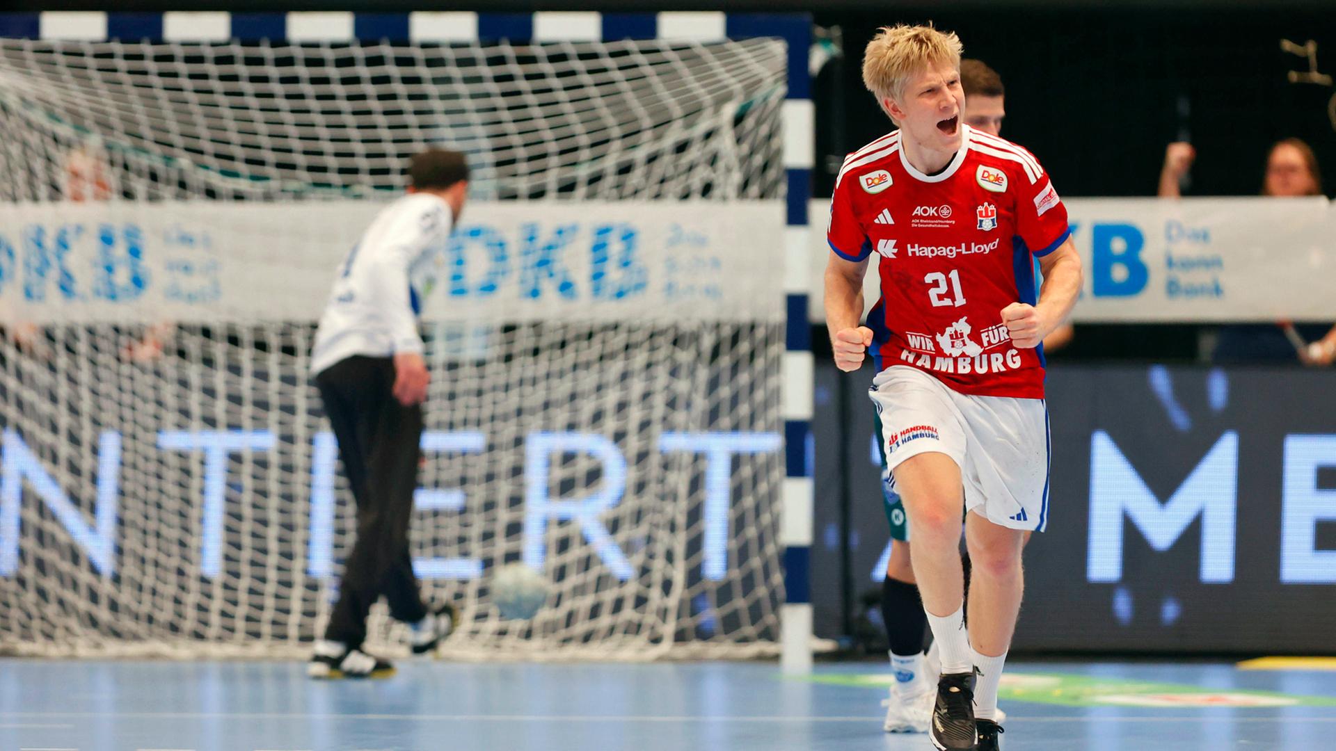 HSV Hamburg feiert Heimsieg gegen ThSV Eisenach