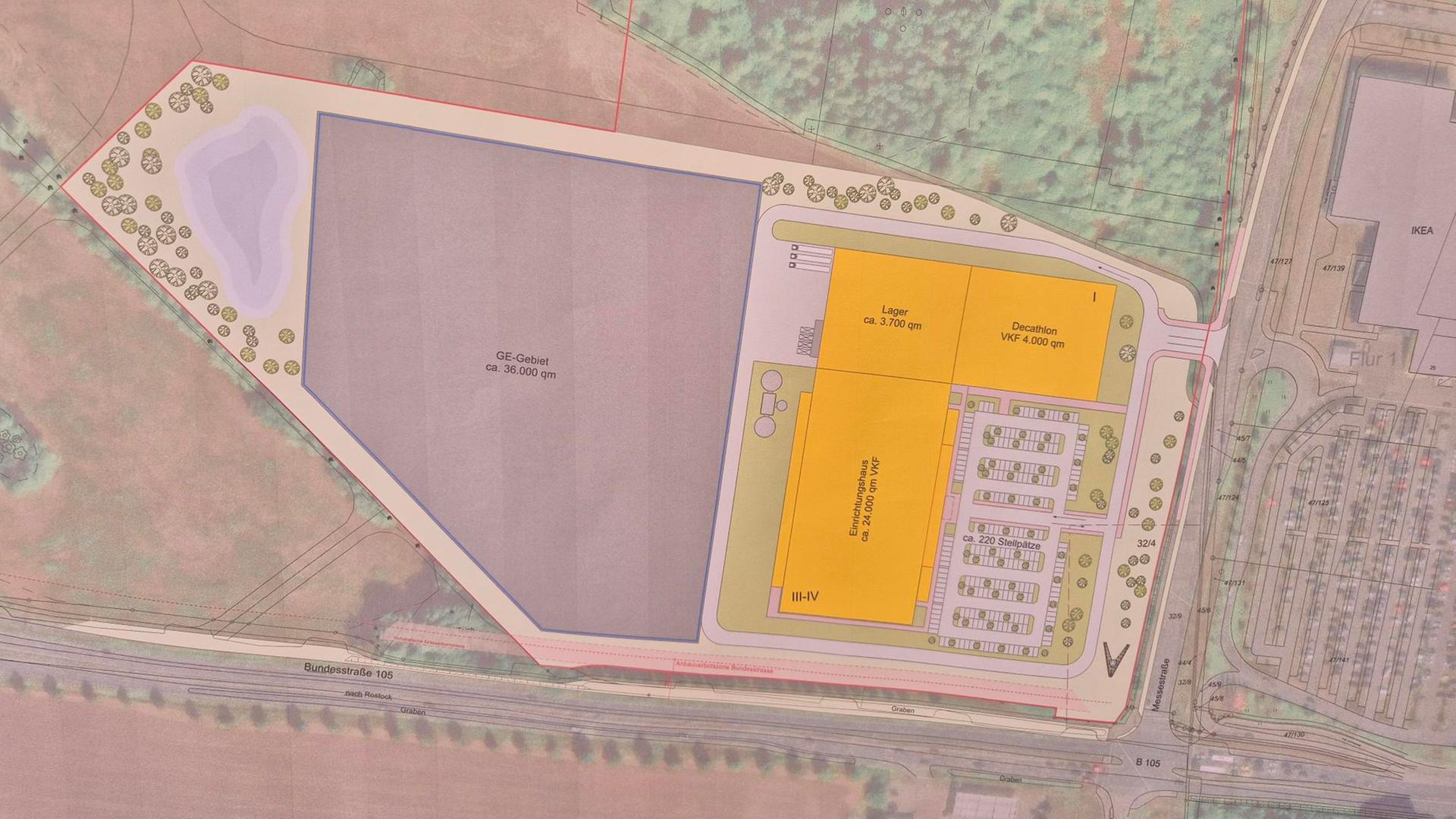 Rostock: Decathlon-Store und zweites Höffner-Möbelhaus geplant
