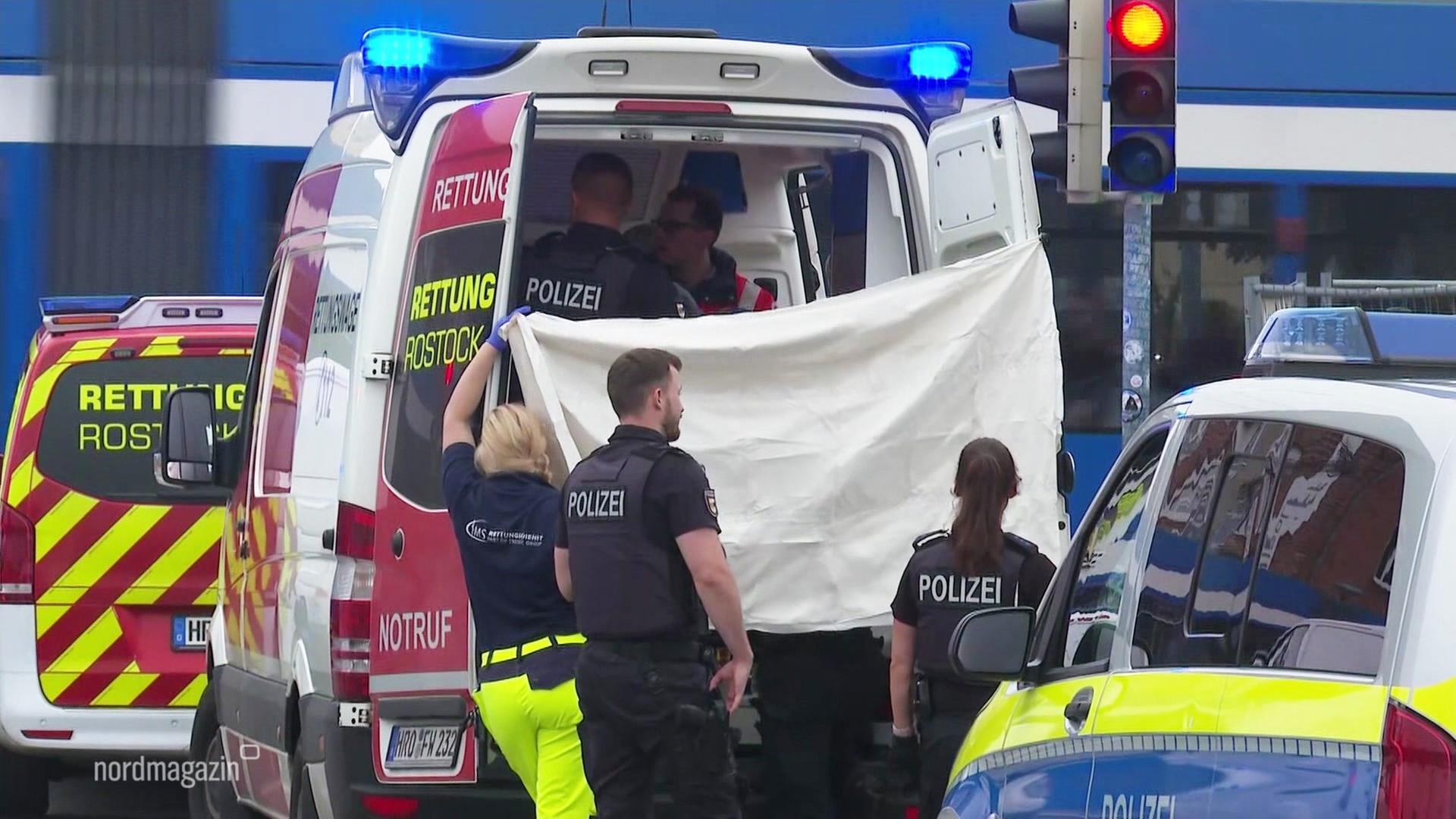 Rostock: 32-Jähriger bei einem Messerangriff schwer verletzt