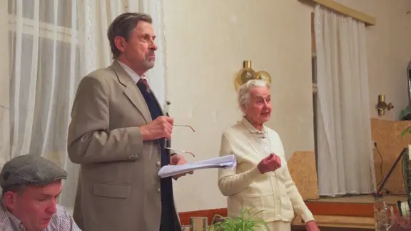 Hans Püschel und Ursula Haverbeck