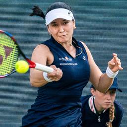 Eva Lys beim WTA-Turnier in Berlin