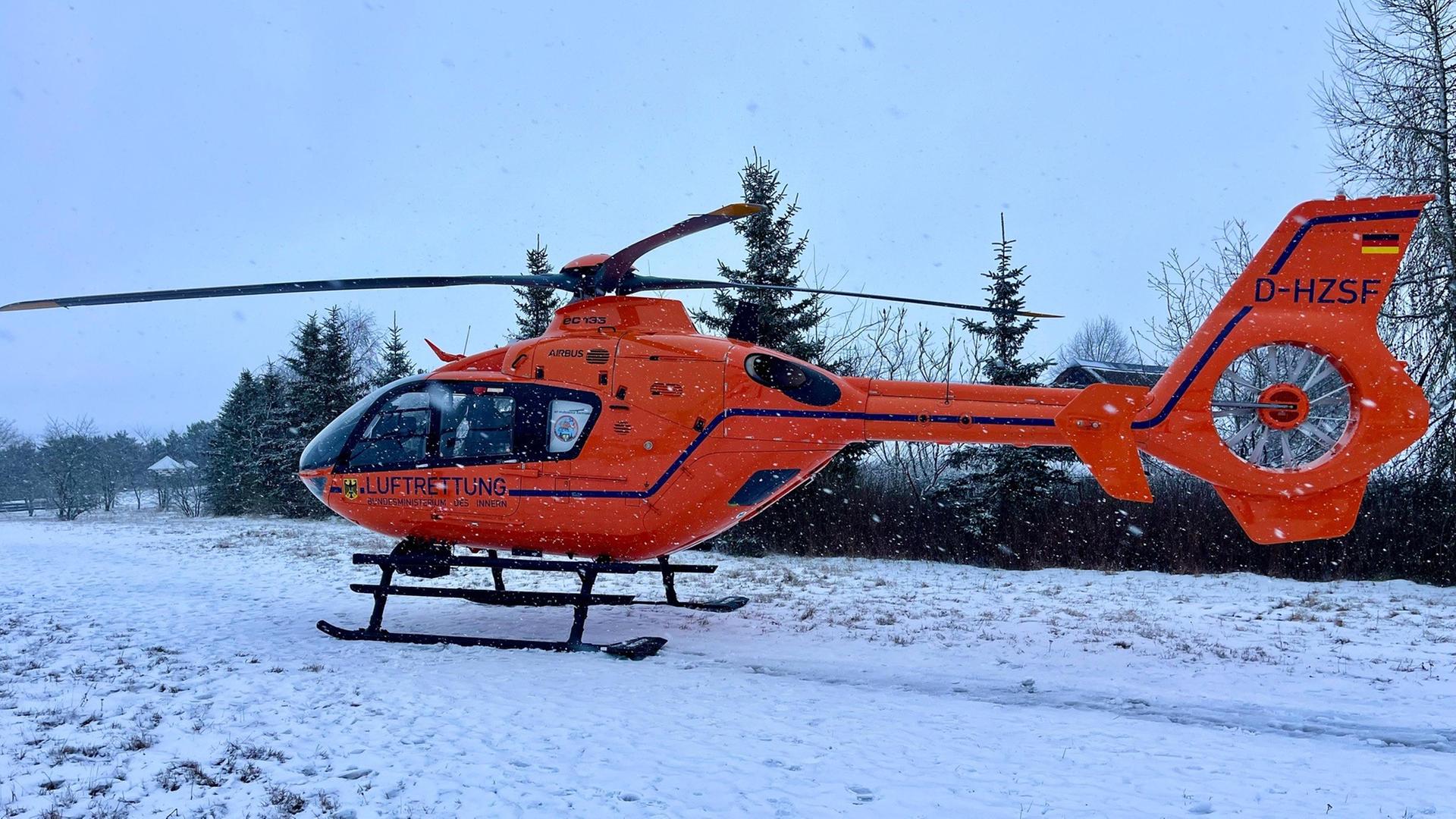 Güstrow: Rettungshubschrauber fast tausend Mal im Einsatz