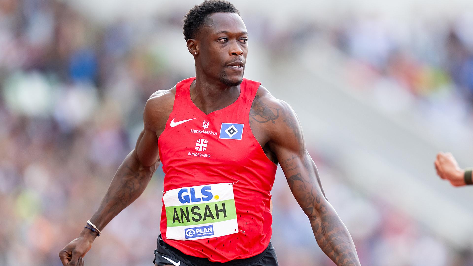 HSV-Sprinter Owen Ansah wieder deutscher Meister über 100 Meter