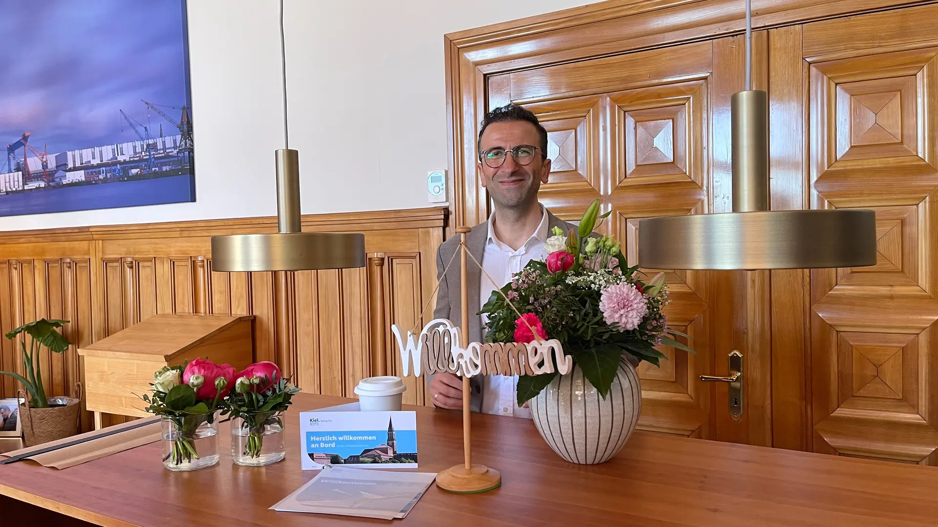 Kiel: Samet Yilmaz als Oberbürgermeister gestartet