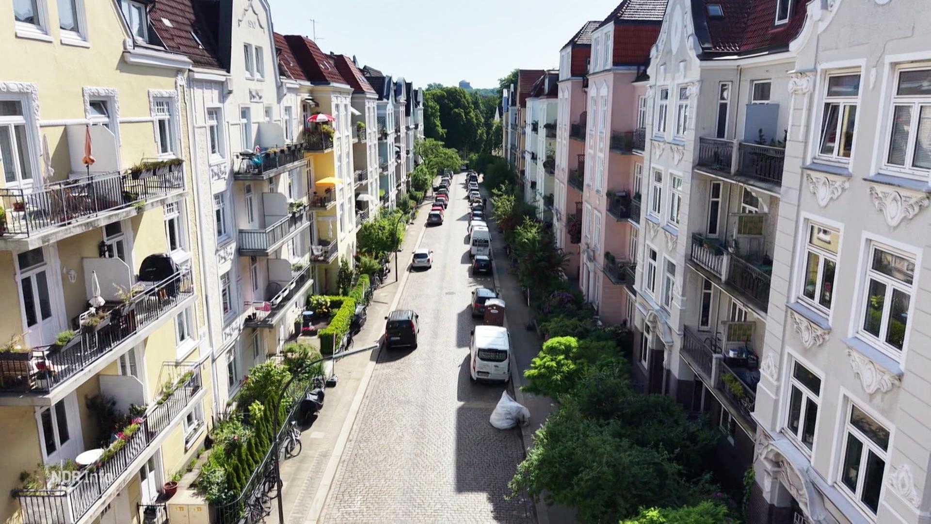 Denkmalschutz: Streit um bunte Fassaden in Hamburg-Eppendorf