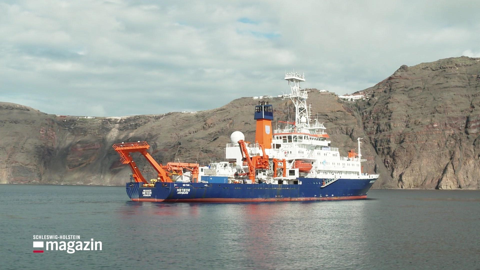 Geomar baut Frühwarnsystem für Santorini mit auf