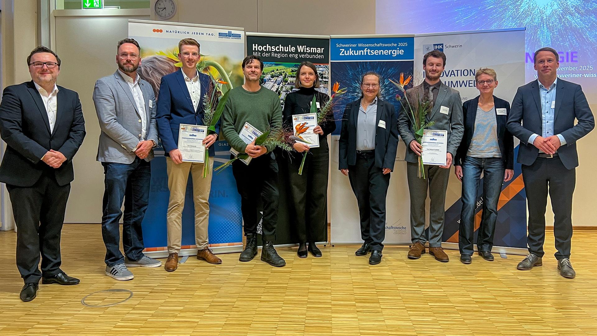 Innovationspreise für vier Wismarer Studierende