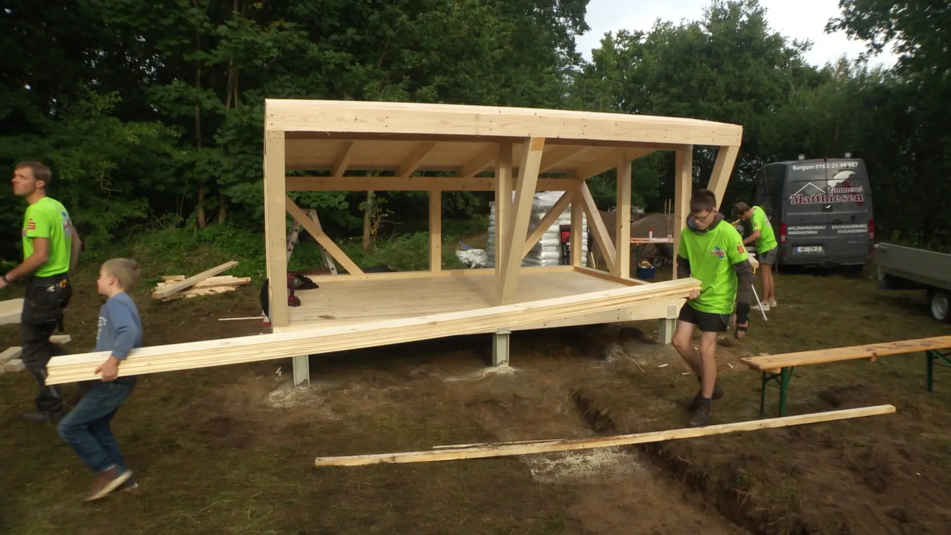 Landjugend packt an: 72-Stunden-Aktion in Bargum