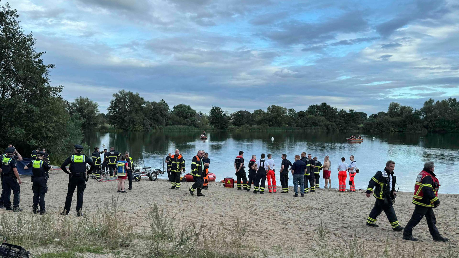 Vermisster 46-Jähriger: Hilfe aus Bayern für Suche im See