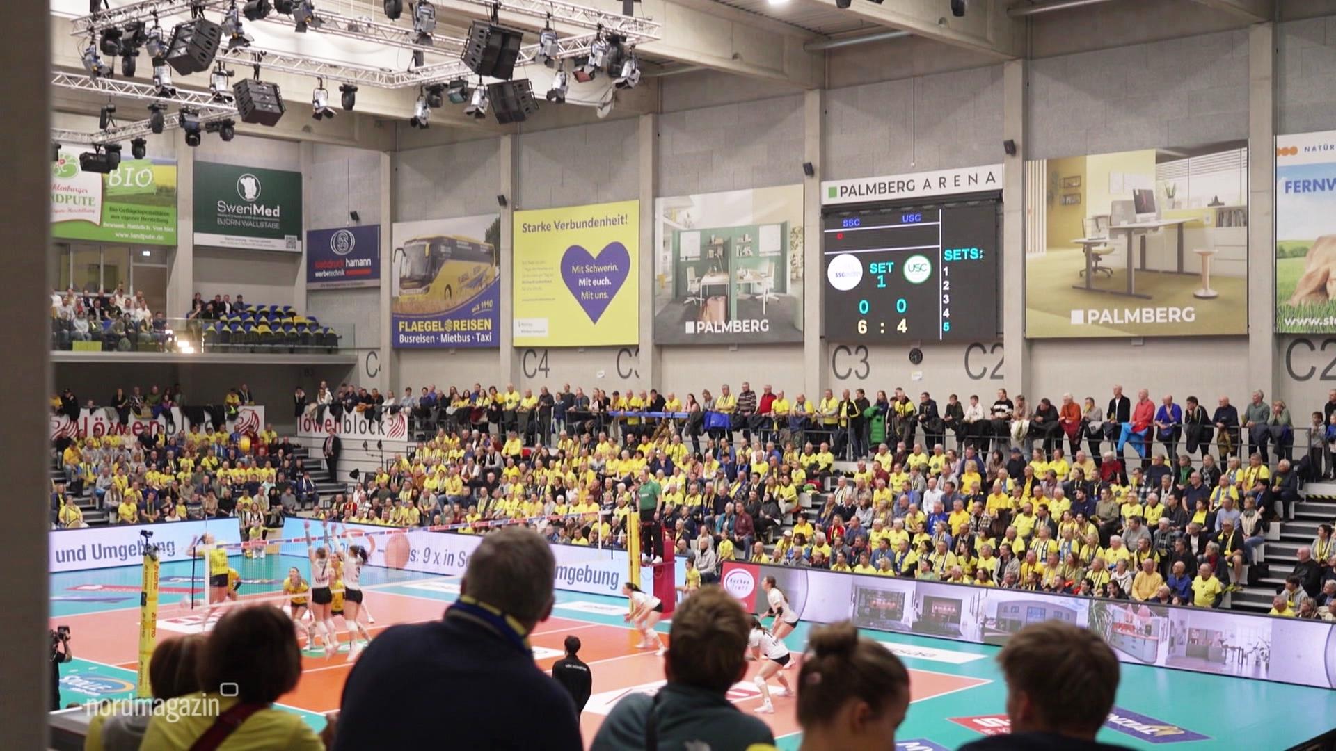 Mehr Sitzplätze: Schweriner Palmberg Arena wird ausgebaut