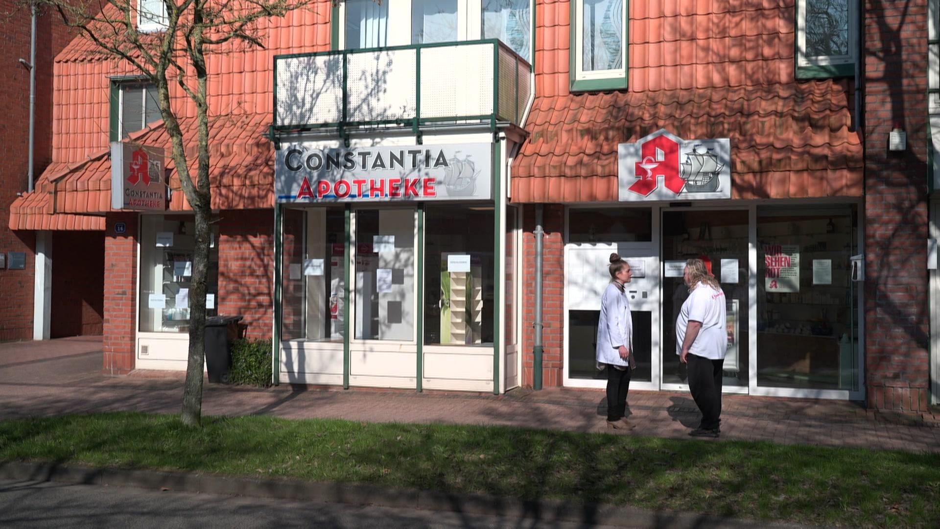 Die Constantia-Apotheke in Emden. | NDR