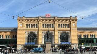 Der Hauptbahnhof in Hannover