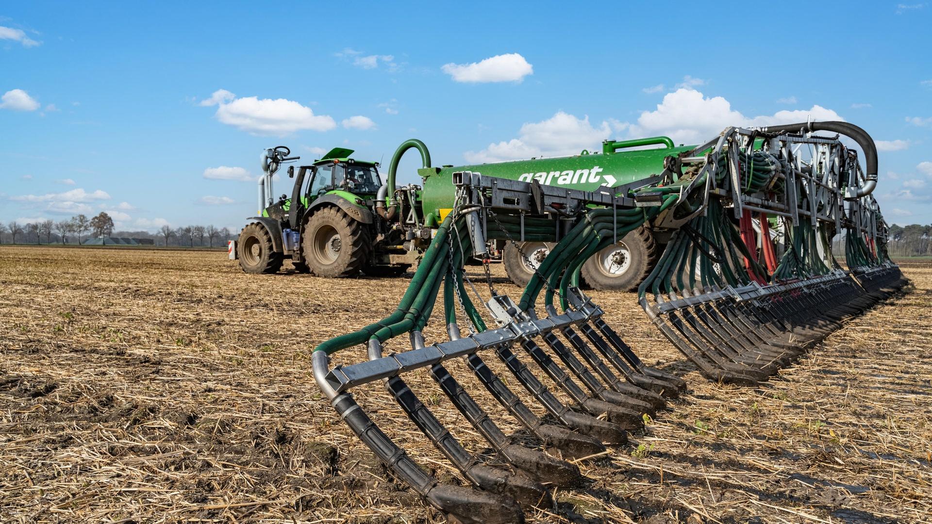 MV setzt Düngevorgaben in "Roten Gebieten" aus