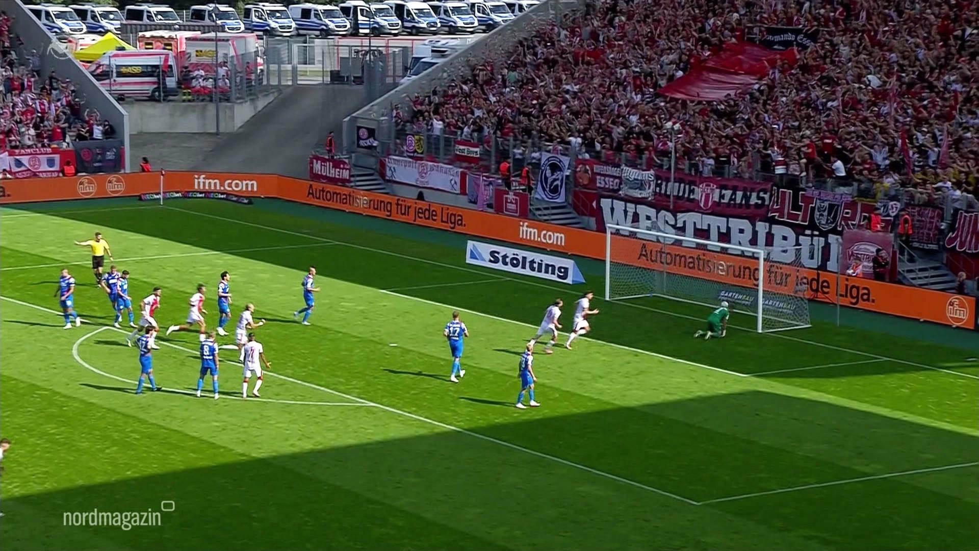 Rostock kassiert klare Niederlage in Essen