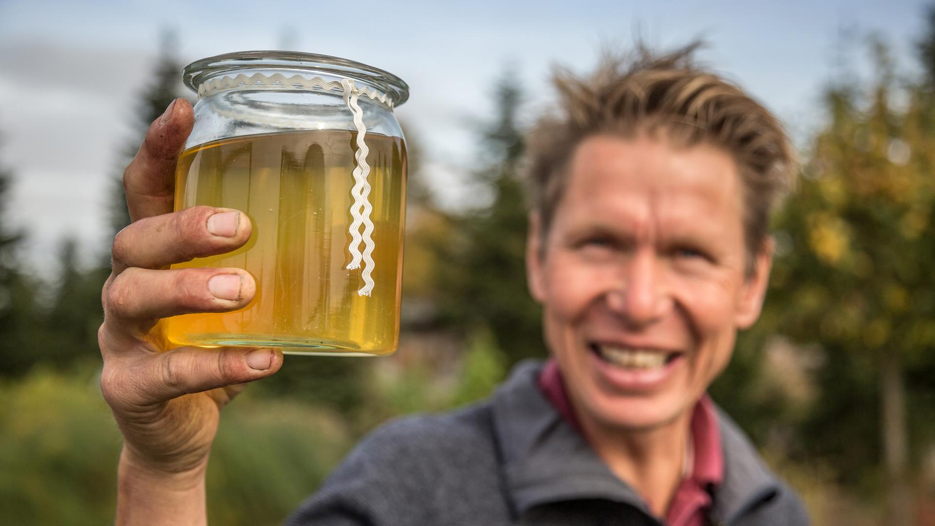 Urin: "Goldwasser" fr den Garten
