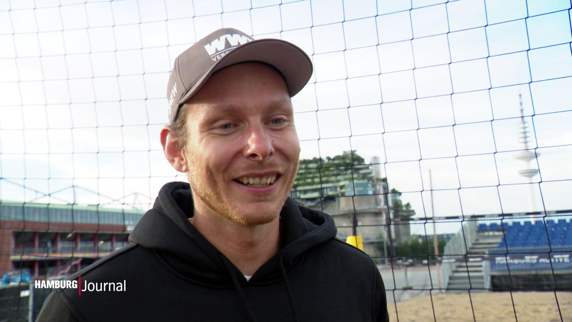 Der Beachvolleyballer Nils Ehlers | Screenshot