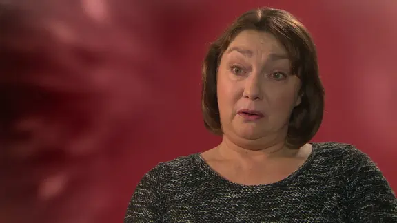 Patientin im Interview