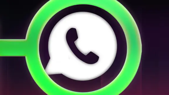 Das Logo von WhatsApp