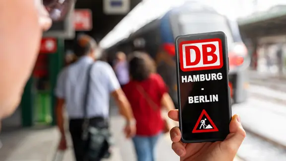 Eisenbahnverschluss Hamburg Berlin