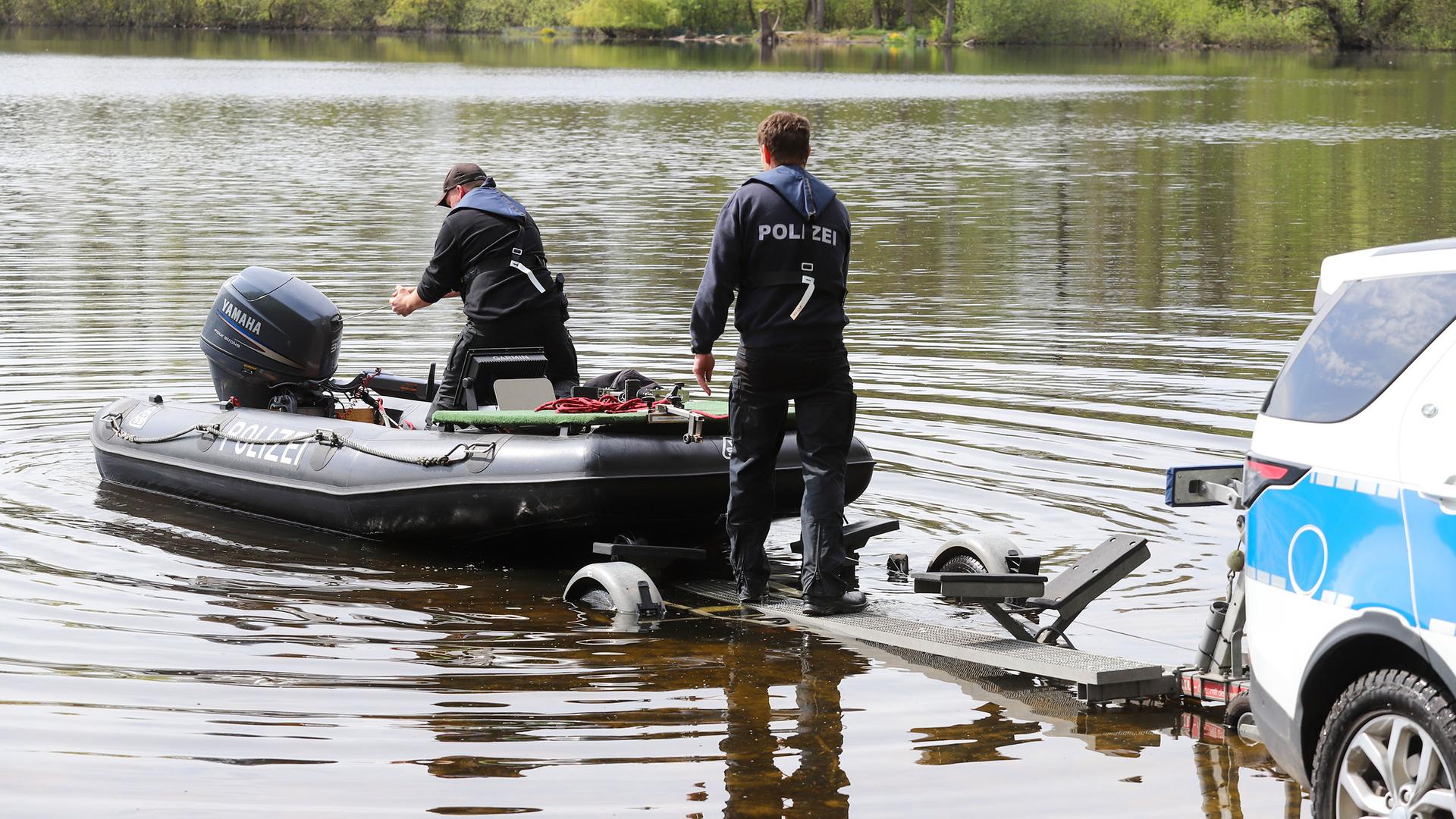 Vergebliche Suche im See: Wurde Hamburger Ex-Polizist entführt?