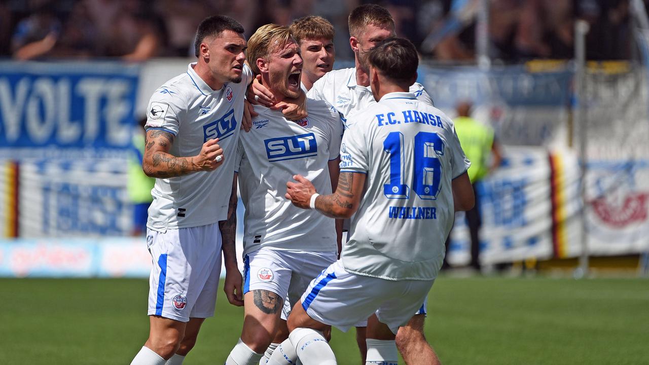 3. Liga: Drei Punkte zum Auftakt - Hansa Rostock siegt in Hoffenheim