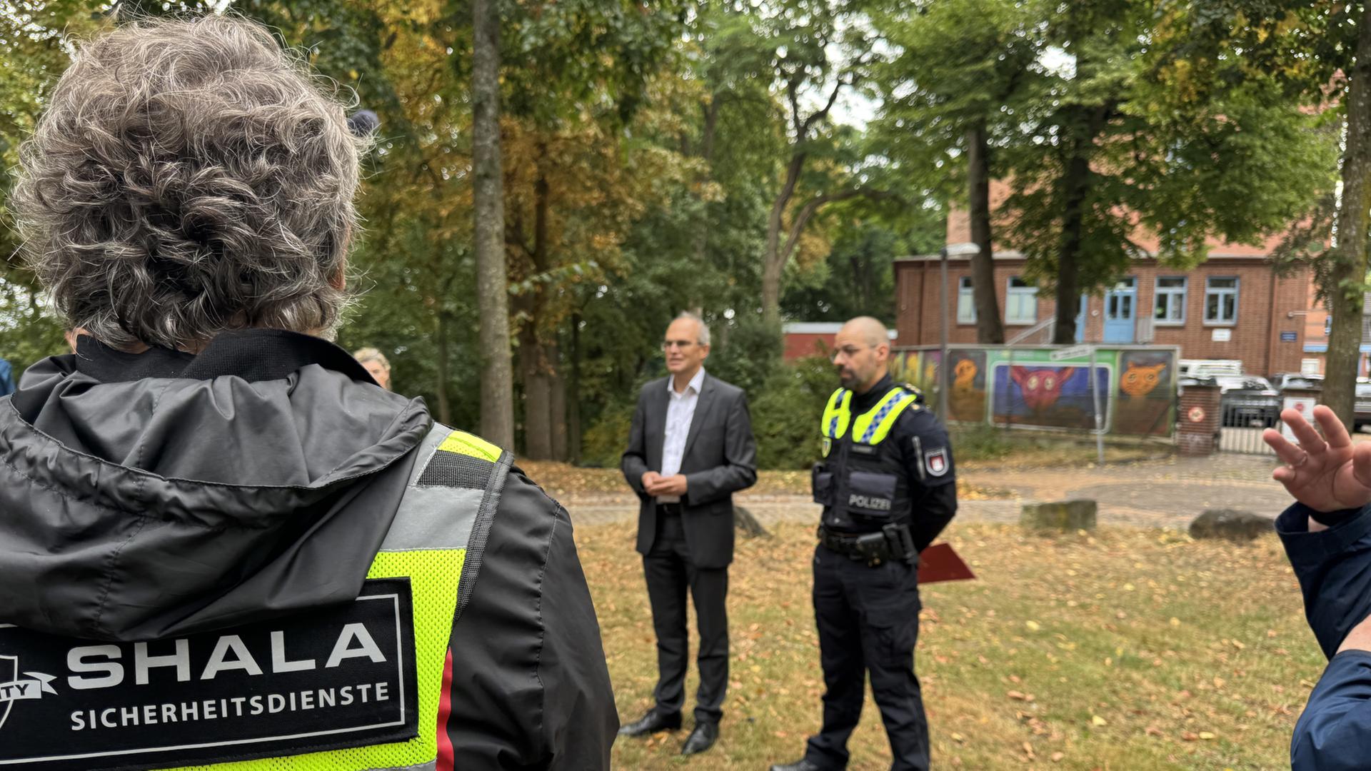 Drogenhilfe Abrigado neben Schule: Harburg setzt Sicherheitsdienst ein