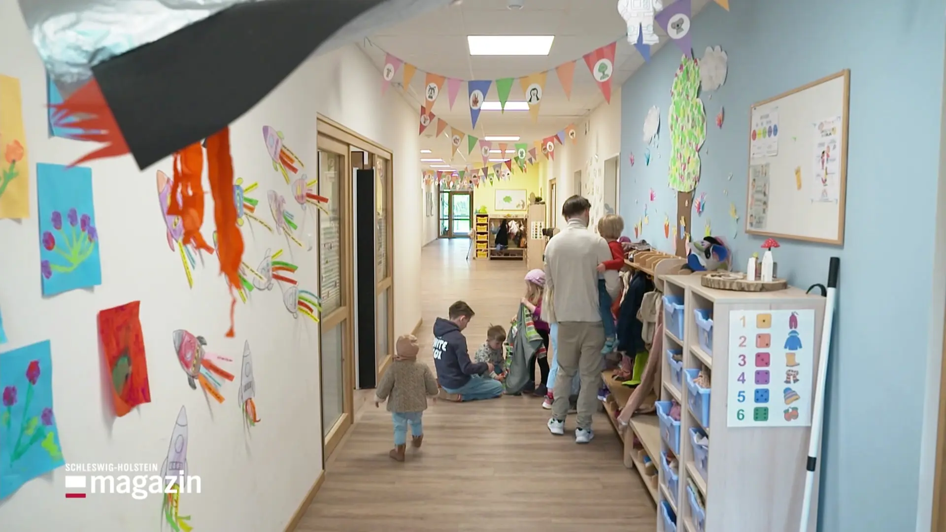 Zu Besuch beim Boys' Day in einer Kita bei Ratzeburg