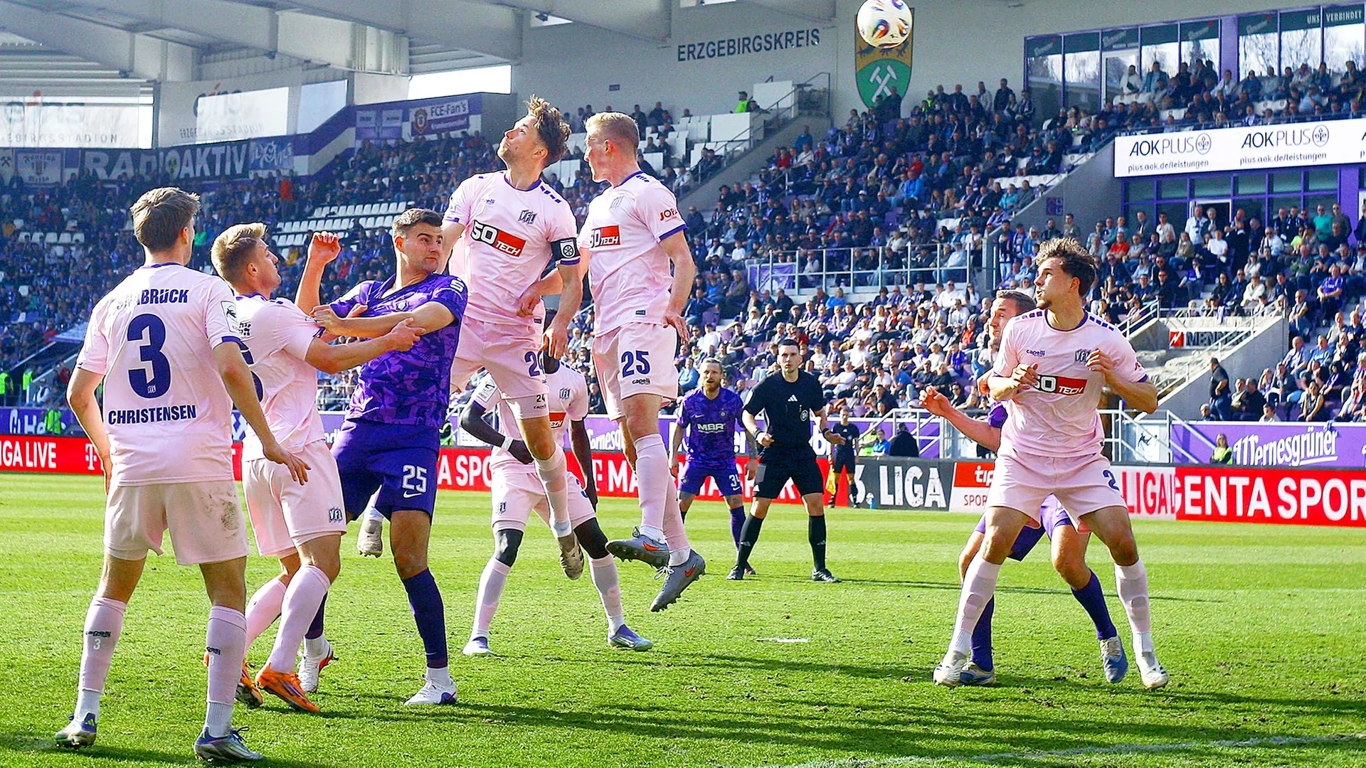 Erzgebirge Aue - VfL Osnabrück: Die Tore