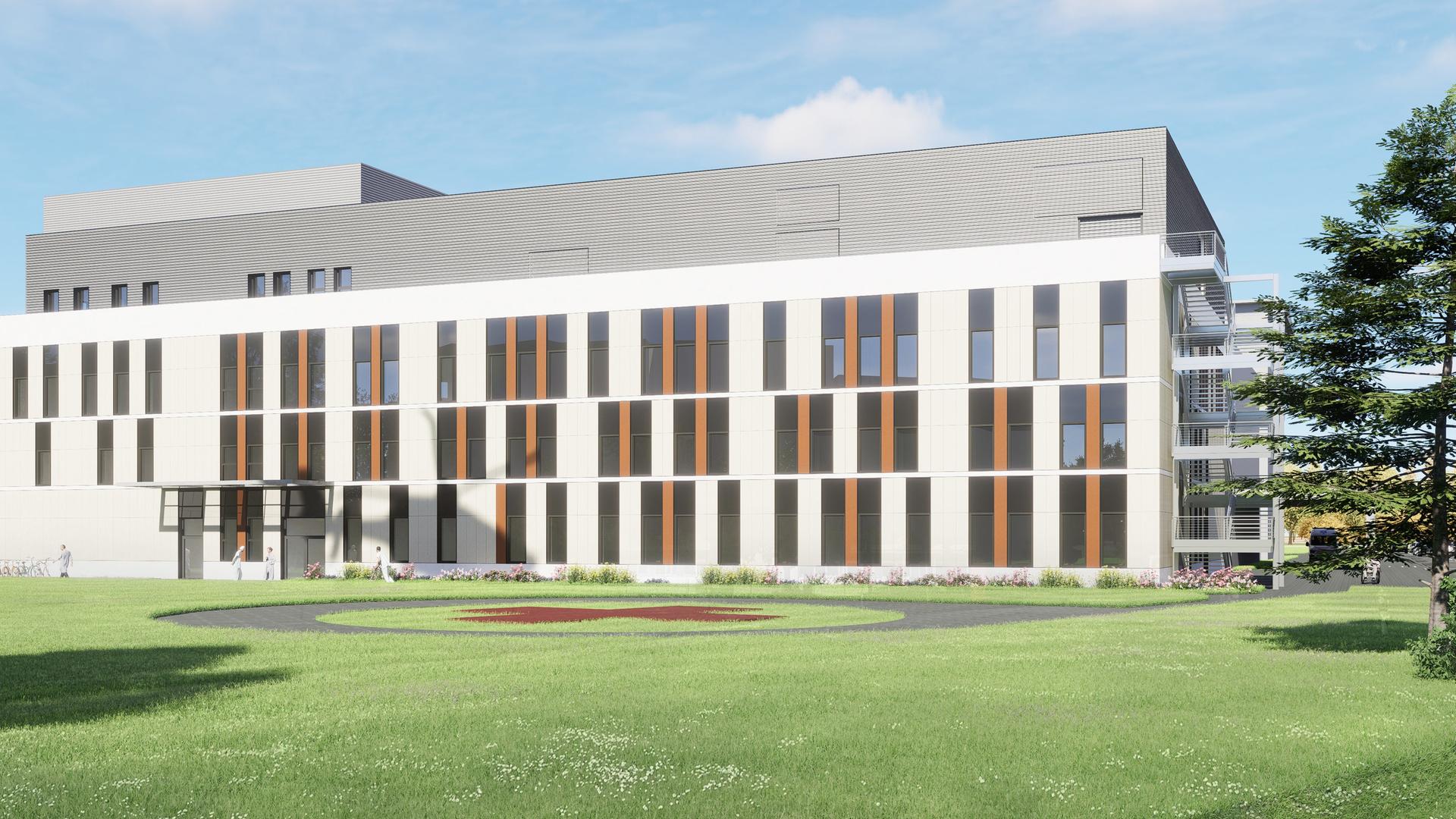 Amalie Sieveking Krankenhaus in Volksdorf bekommt Neubau