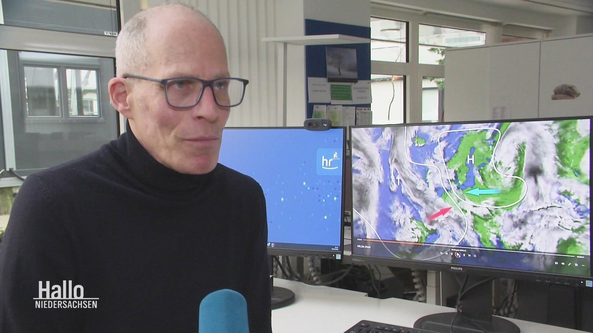 Wetterexperte Martin Gudd. | Screenshot