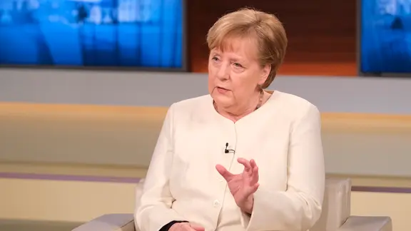 Angela Merkel zu Gast bei "Anne Will"
