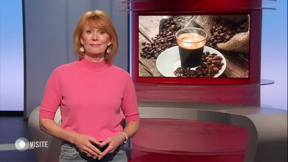 Moderatorin Vera Cordes im Studio