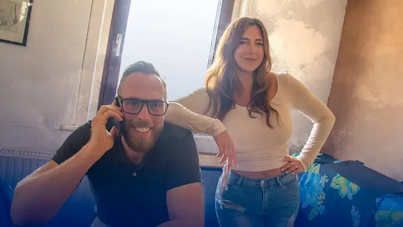 Lennart Ewers und Alexandra Mayer-Reinach aus der #NDRfragt-Community.