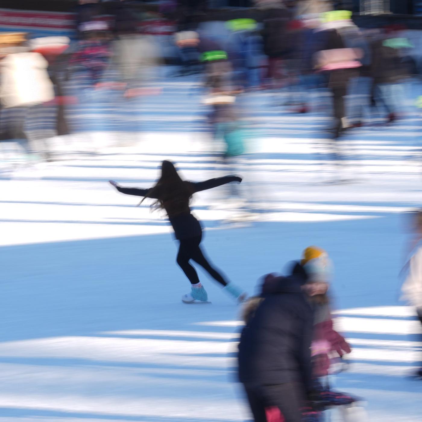 Eislaufbahn in Planten un Blomen erffnet Saison