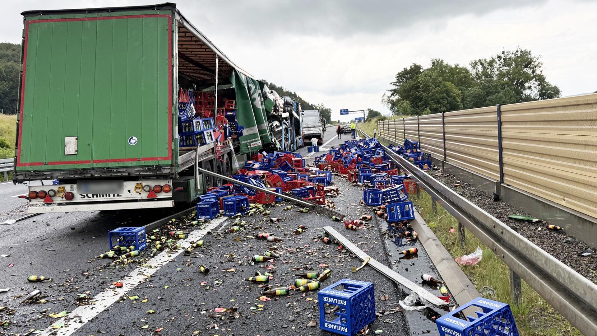 Unfall auf der A7. | HannoverReporter