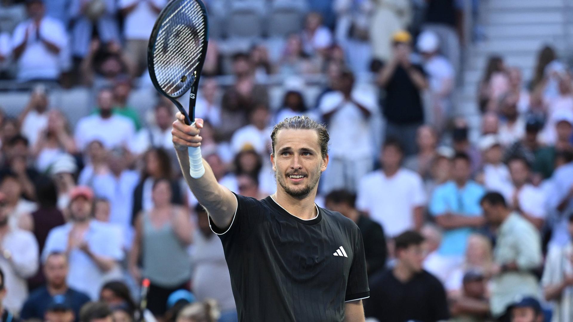 Alexander Zverev nach seinem Sieg gegen Francisco Cherundolo | IMAGO/AAP