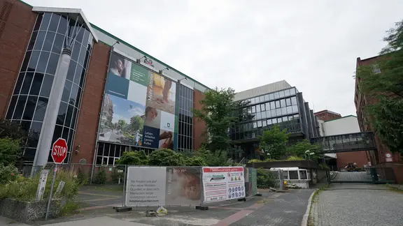 Blick auf das sogenannte Holstenareal, den ehemaligen Hauptsitz der Holstenbrauerei in Hamburg | picture-alliance/dpa, Marcus Brandt Blick auf das sogenannte Holstenareal, den ehemaligen Hauptsitz der Holstenbrauerei in Hamburg