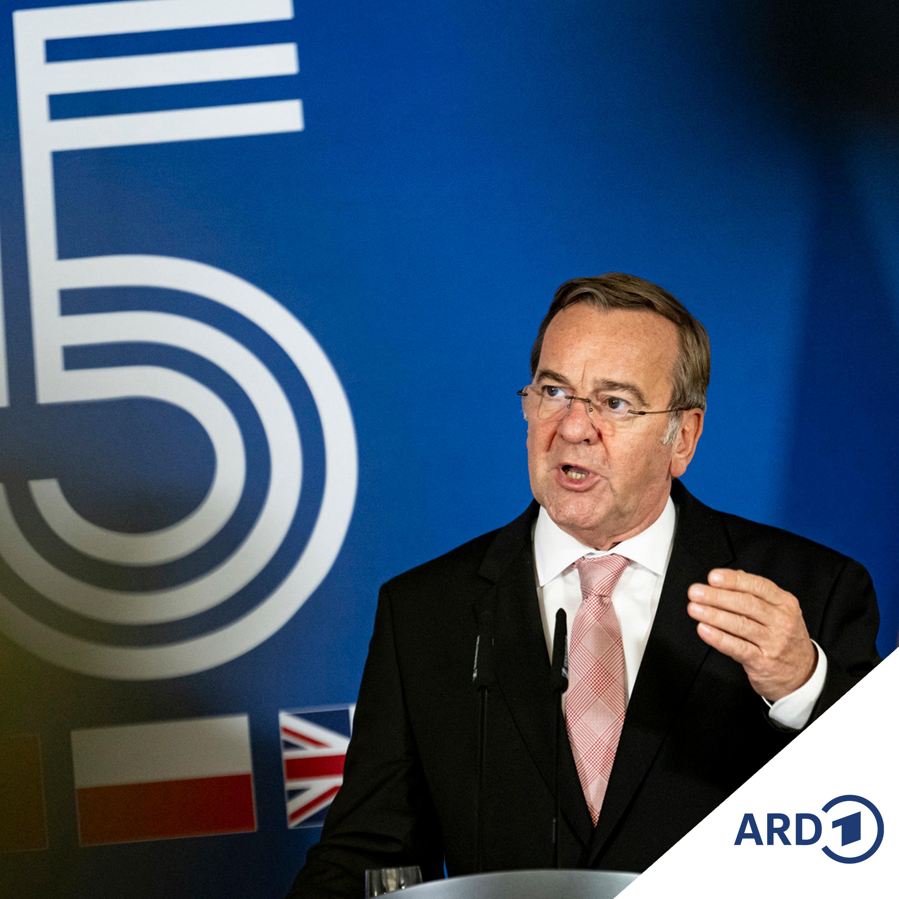 Pistorius: Ukraine kann weiter auf Group of Five zählen