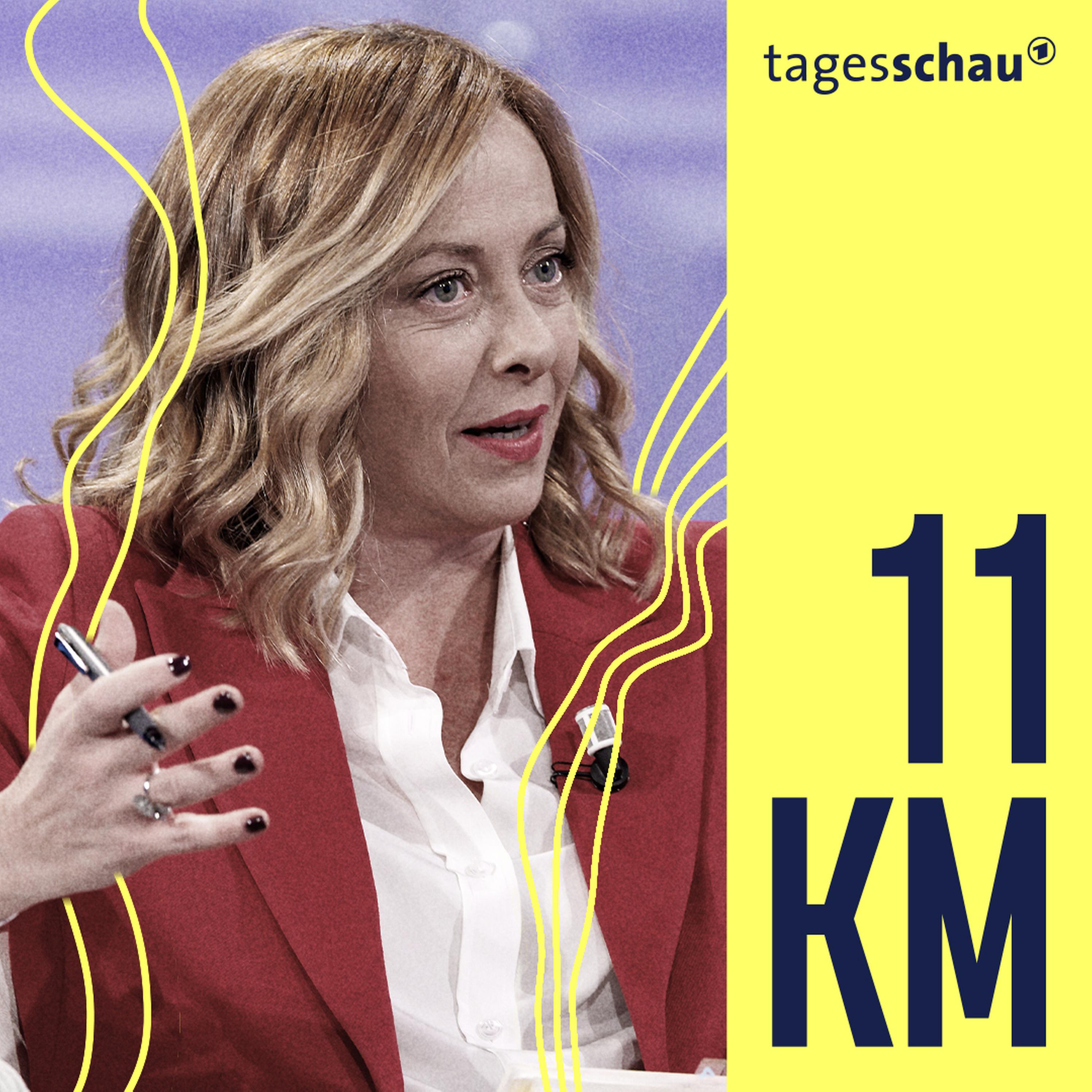 Moderat bis extrem rechts: Die Strategie der Giorgia Meloni