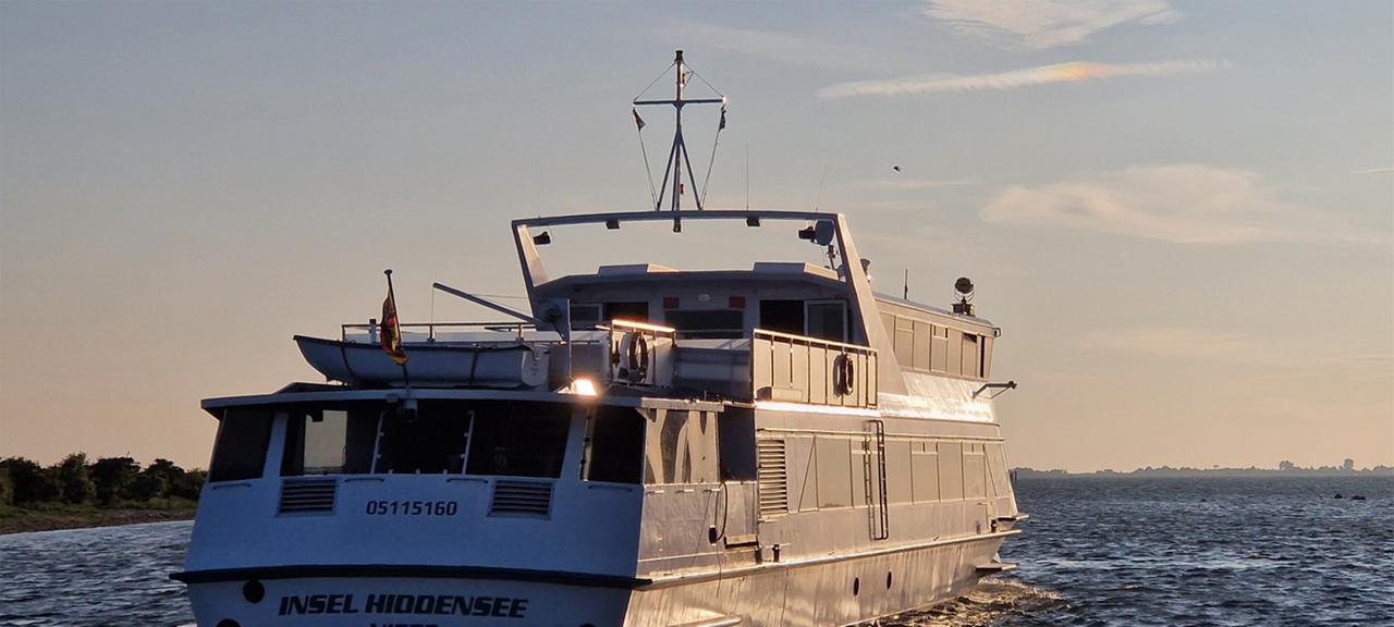 Die Fähre "Insel Hiddensee"