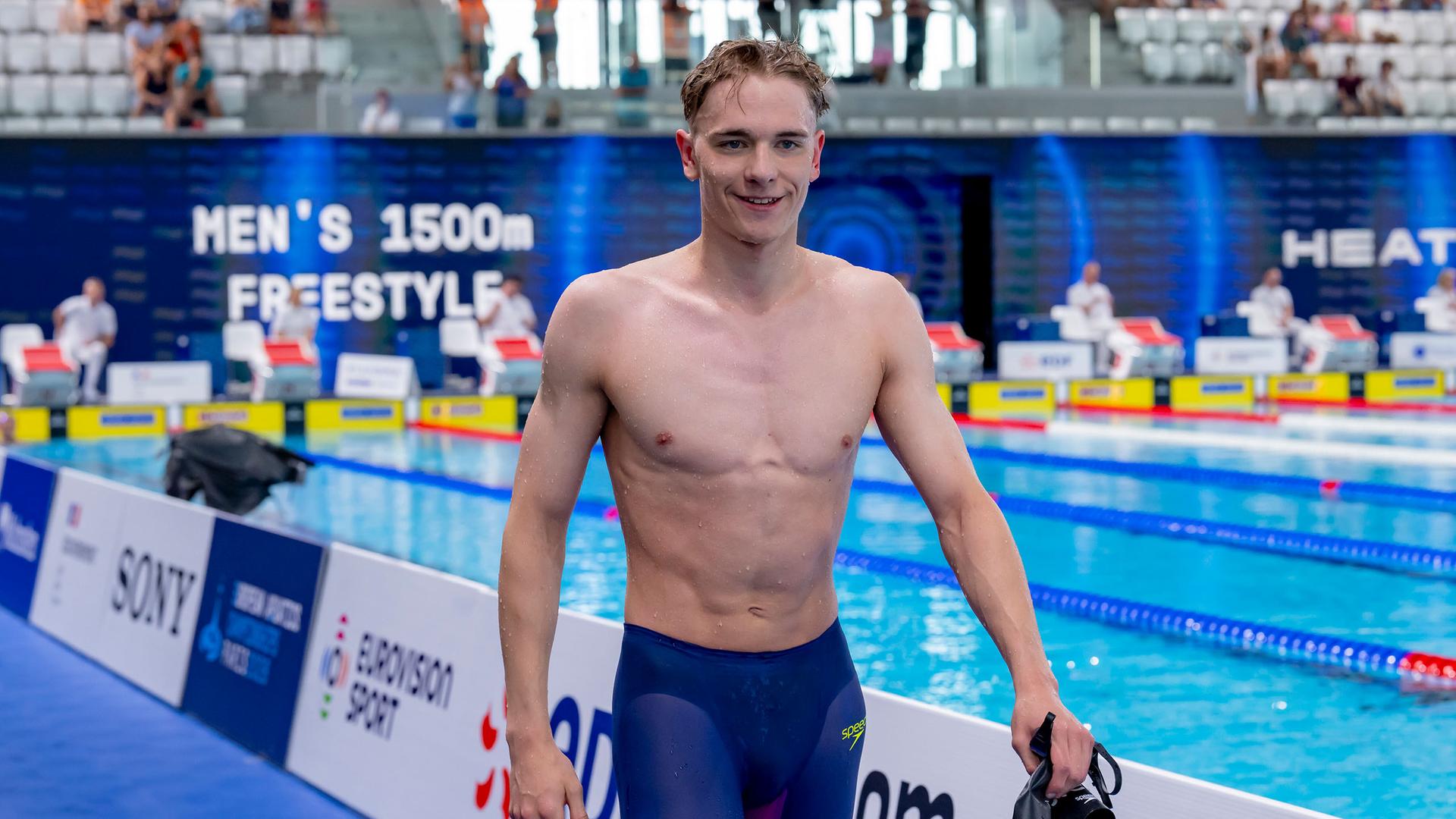 Elmshorner Schwimmer Liebmann erreicht nächstes EM-Finale
